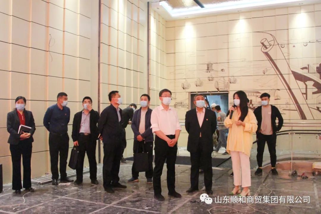 蘭山區(qū)委常委、組織部部長劉元迅一行蒞臨順和國際智慧物流園調(diào)研快遞物流行業(yè)黨建工作